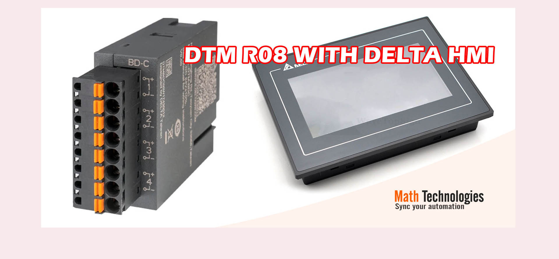 DTM R08 TEMPERATURE SCANNER TO HMI COMMUNICATION